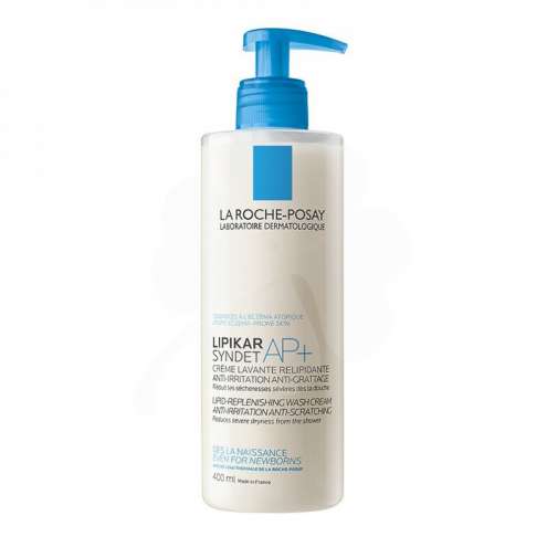 LA ROCHE-POSAY LIPIKAR AP+ - Sprchový pěnivý olejový gel, 400 ml.